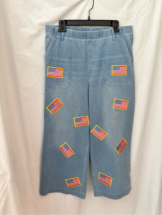 Serra Pants - Upcycled Serra Light Blue Relaxed Denim Pants